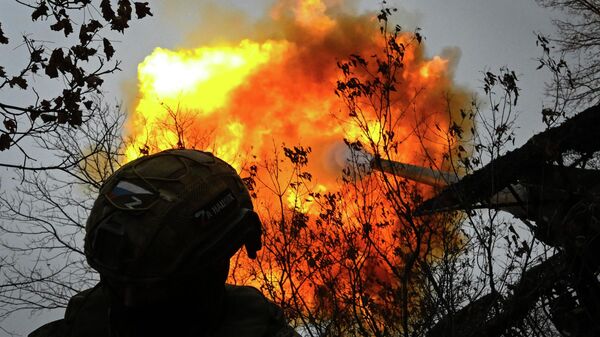 Расійскія вайскоўцы падчас СВА - Sputnik Беларусь