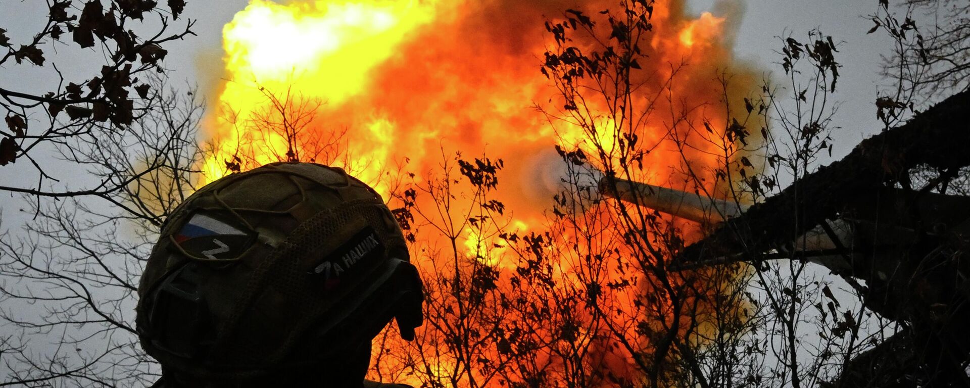 Баявая праца самаходнай гарматы 2С7 Пион групоўкі Захад - Sputnik Беларусь, 1920, 18.11.2025