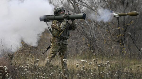 Боевое слаживание военных разведчиков группировки войск Запад в зоне СВО - Sputnik Беларусь
