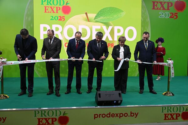 Открытие Международной выставки-ярмарки &#38;quot;Продэкспо-2025&#38;quot; в Минске