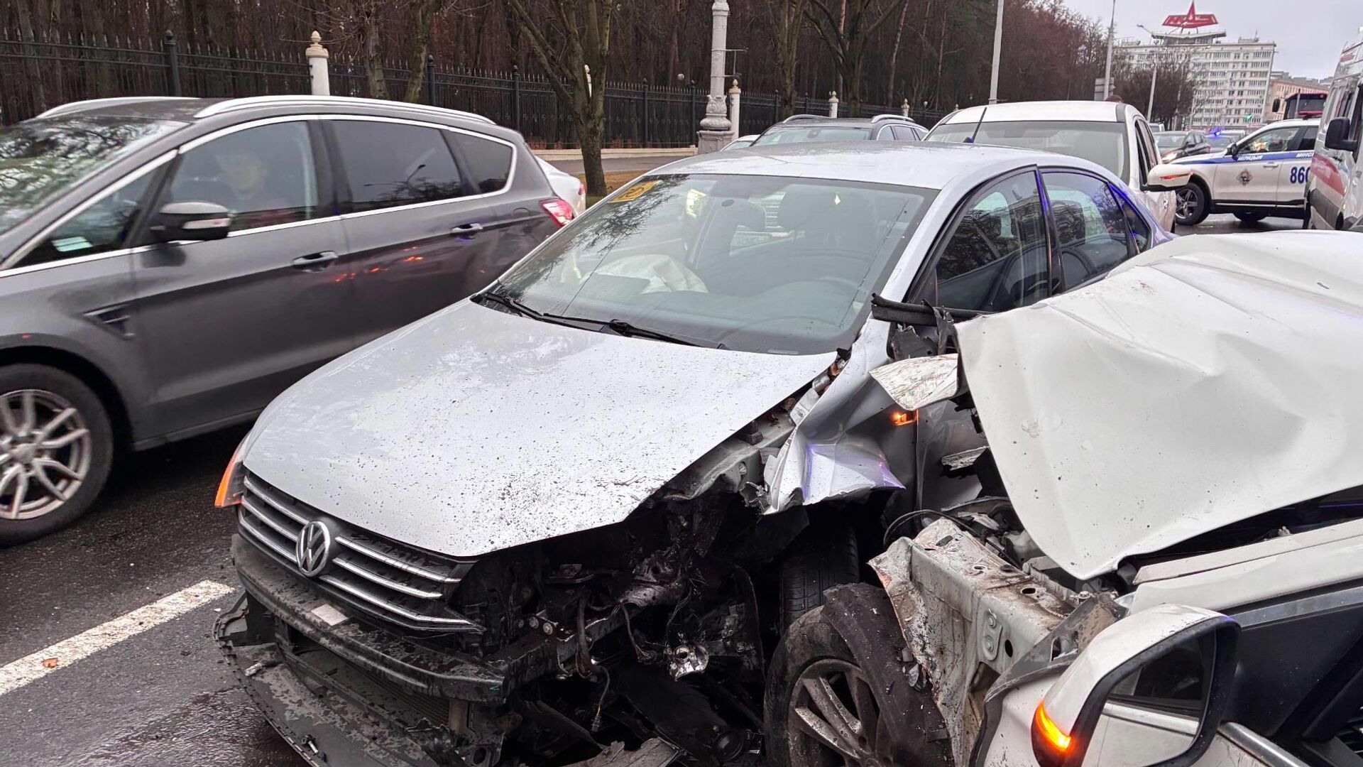 На месте ДТП - Sputnik Беларусь, 1920, 11.11.2025