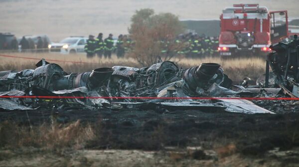 Крушение турецкого военно-транспортного самолета в Грузии - Sputnik Беларусь