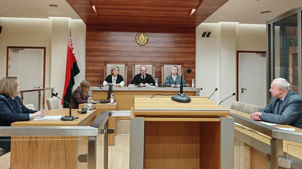 Прения в суде по делу карателя Александра Ермольчика  - Sputnik Беларусь