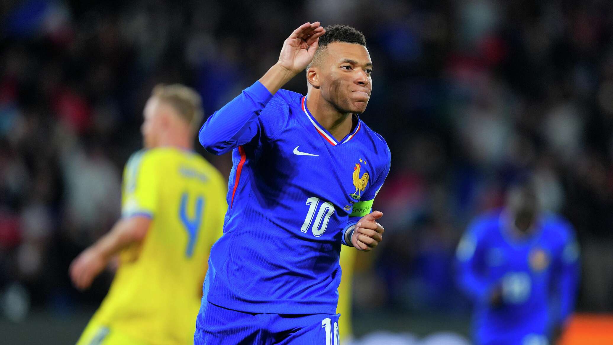 Дубль Мбаппе помог сборной Франции обыграть Украину в отборе на ЧМ-2026