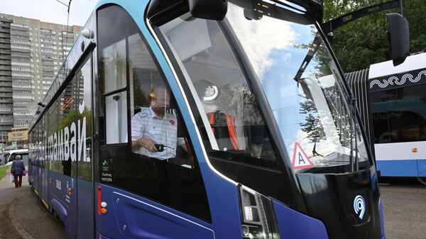 В Москве запустили первый беспилотный трамвай - Sputnik Беларусь