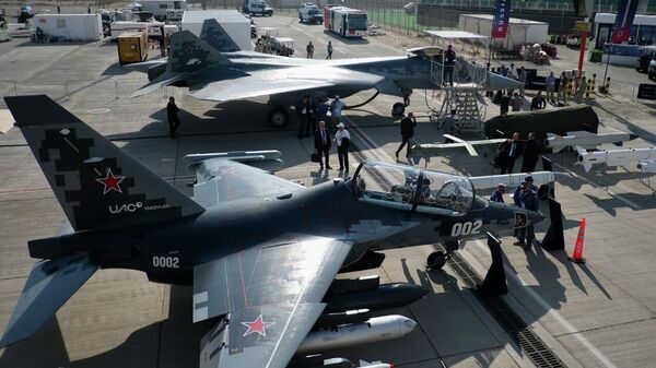 На міжнароднай выставе Dubai Airshow 2025 - Sputnik Беларусь