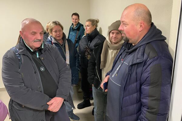 Открытие пункта пропуска Бобровники