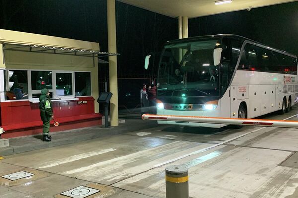 Открытие пункта пропуска Бобровники