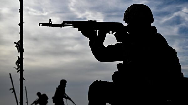 1-я разведывательно-штурмовая бригада Волки Южной группировки войск - Sputnik Беларусь