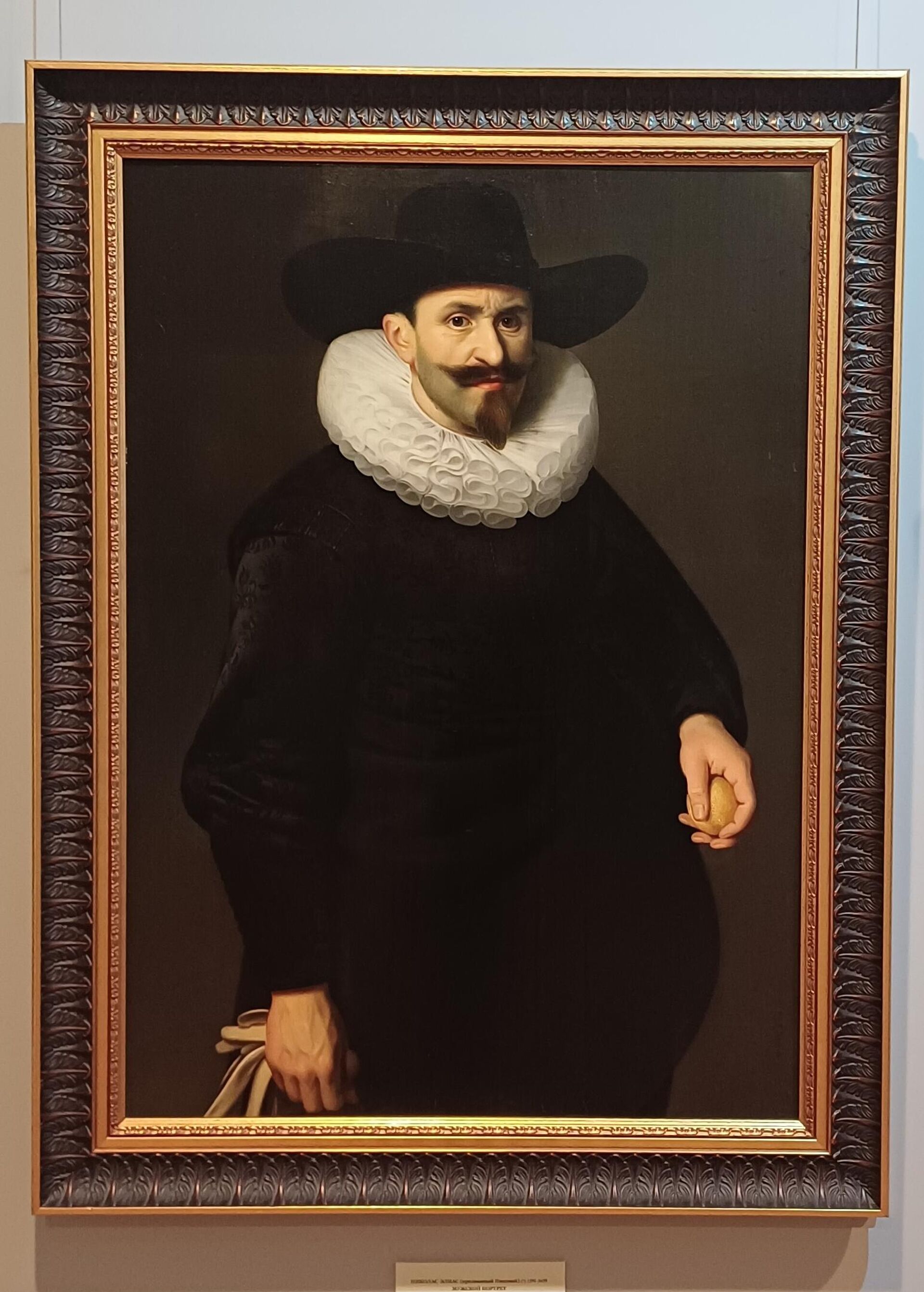 Николас Элиос Пикеной Мужской портрет - Sputnik Беларусь, 1920, 19.11.2025