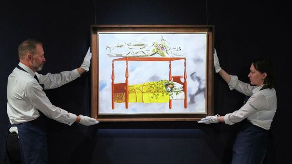  Автопортрет Фриды Кало Сон (Кровать)  - Sputnik Беларусь