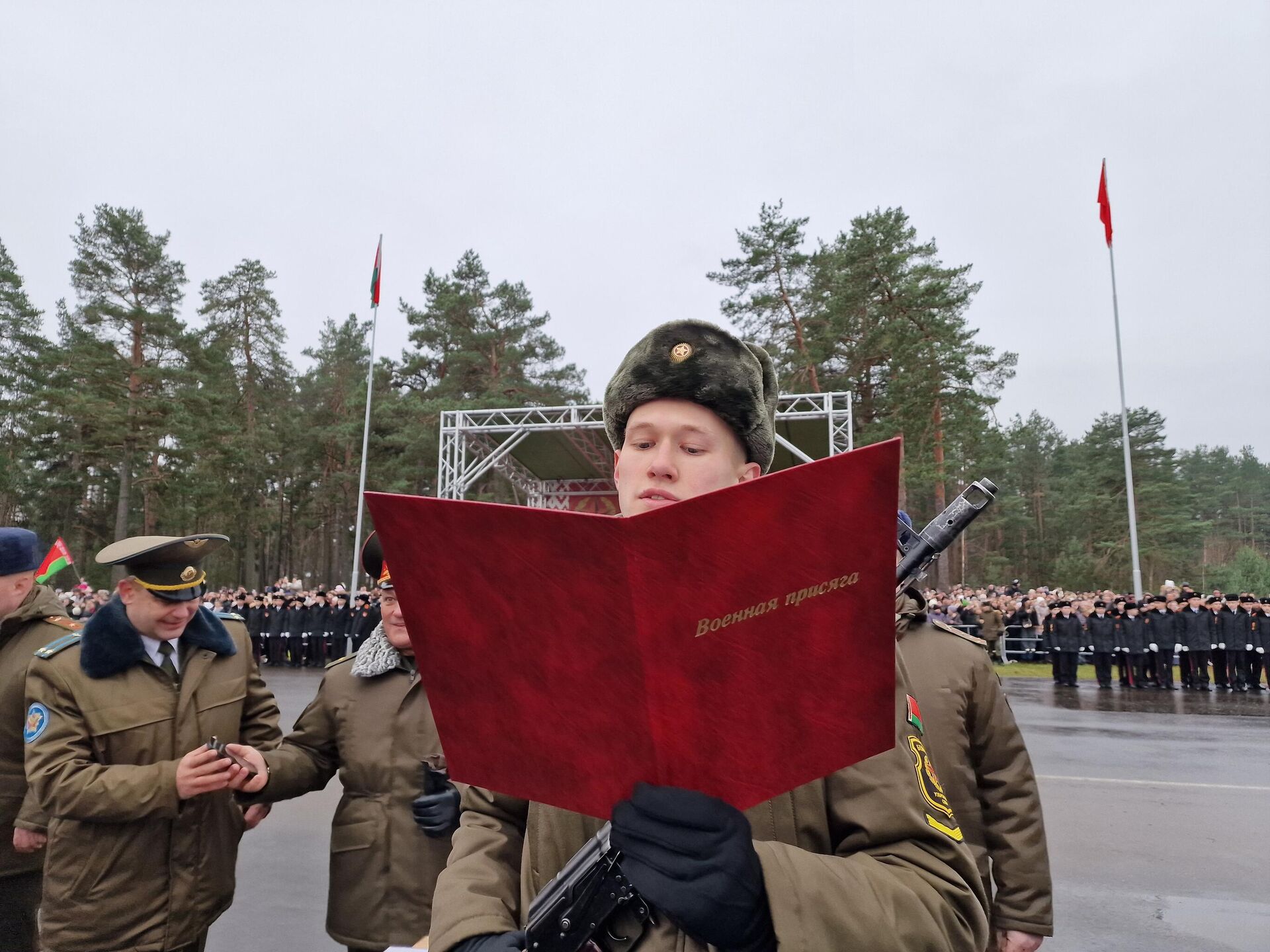 Более двух тысяч новобранцев приняли присягу в Печах