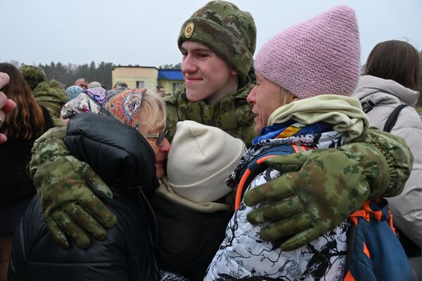 В Полоцком погранотряде новобранцы приняли военную присягу  - Sputnik Беларусь