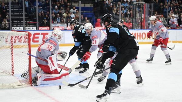Матч между ХК Динамо (Минск) и ХК Спартак - Sputnik Беларусь