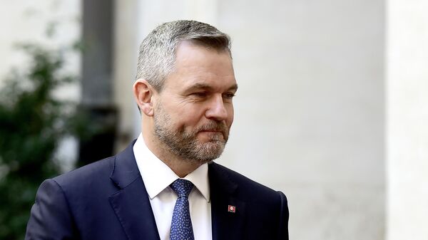 Президент Словакии Петер Пеллегрини - Sputnik Беларусь