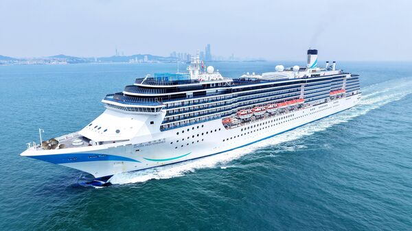 Китайский круизный лайнер - Sputnik Беларусь