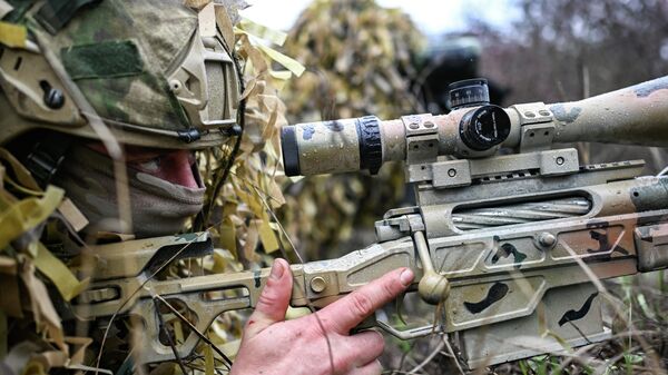 Снайпер группировки Запад, архивное фото - Sputnik Беларусь