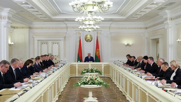 Пасяджэнне Прэзідыума Усебеларускага народнага сходу - Sputnik Беларусь