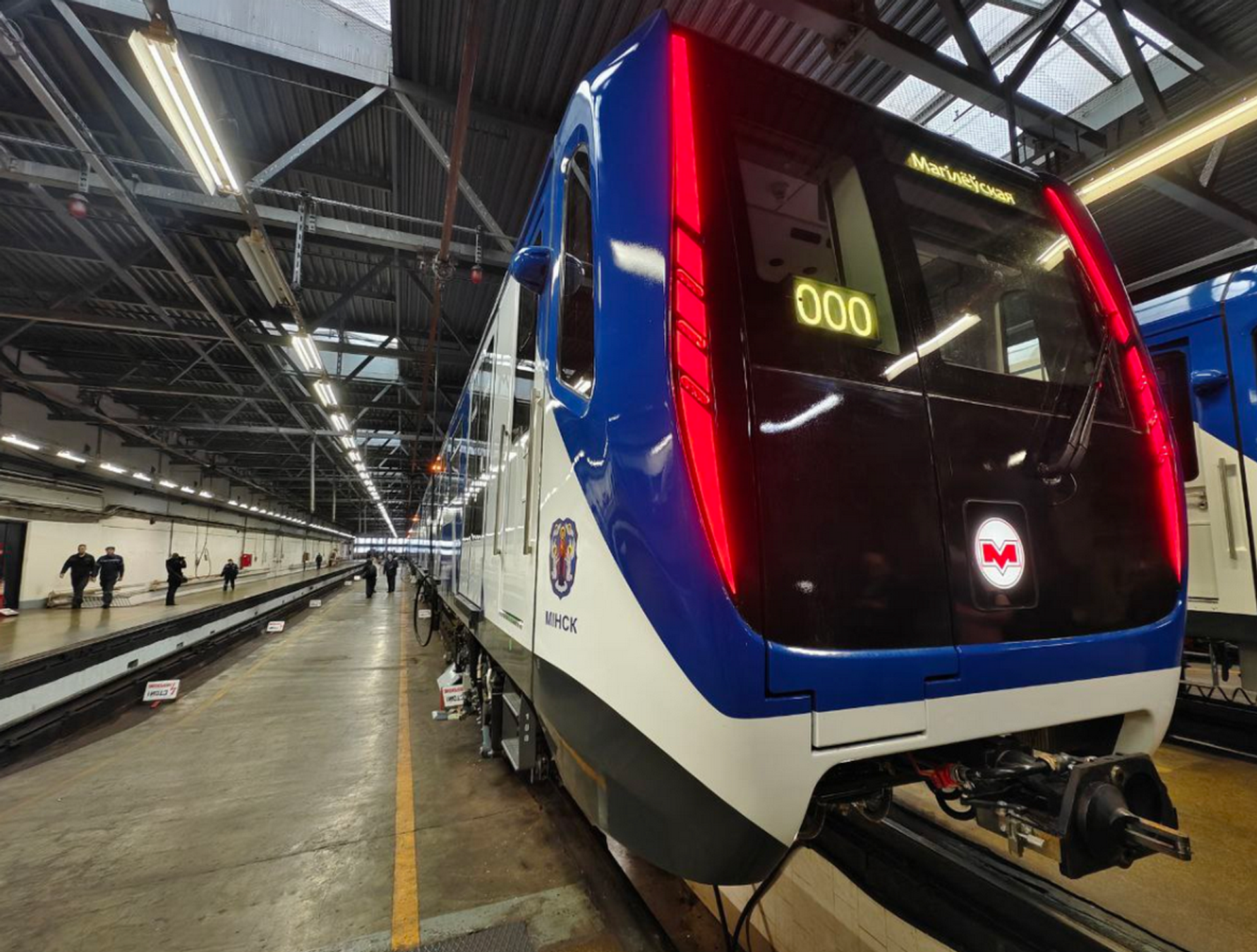 Новый состав Минского метрополитена