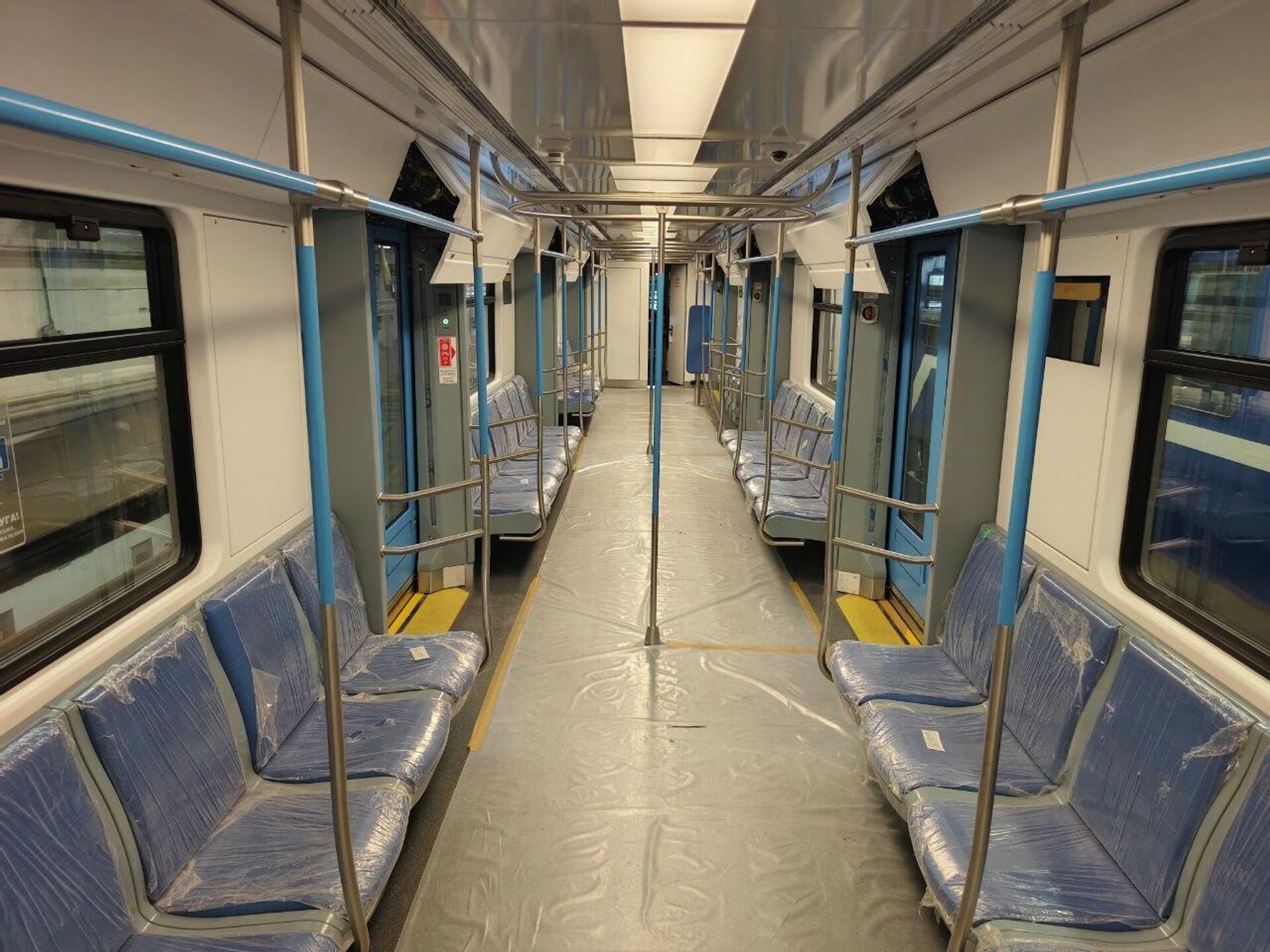 Новые составы в Минскому метрополитене