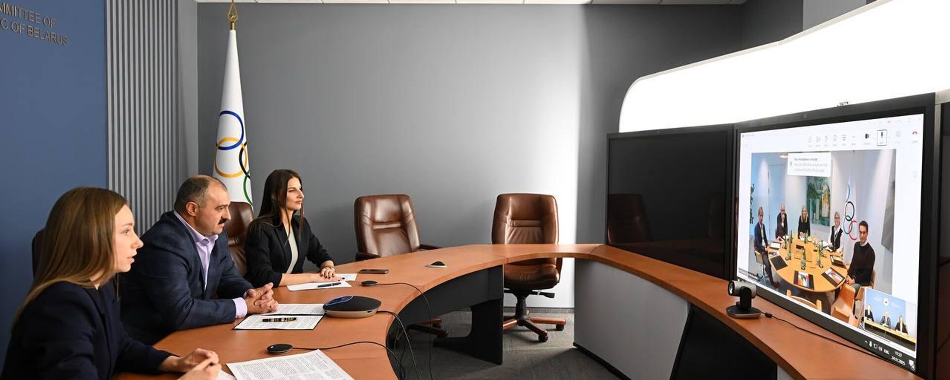 Перагаворы кіраўнікоў НАК Беларусі і МАК - Sputnik Беларусь, 1920, 26.11.2025