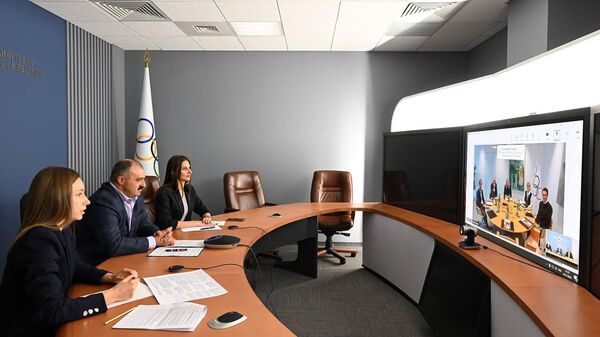 Перагаворы кіраўнікоў НАК Беларусі і МАК - Sputnik Беларусь