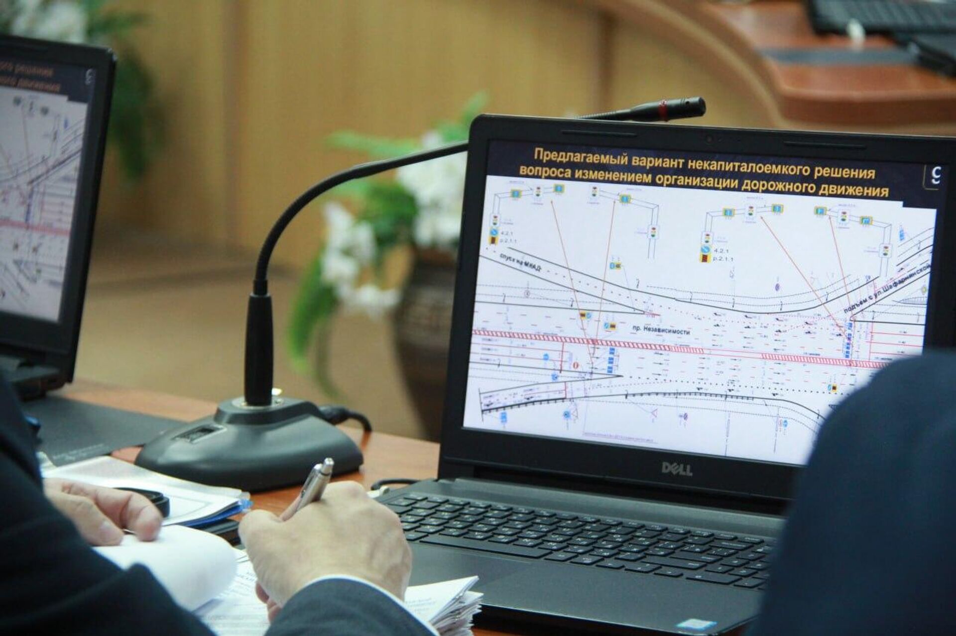 На заседании комиссии по безопасности дорожного движения