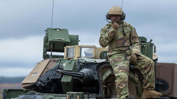 Американский военнослужащий - Sputnik Беларусь