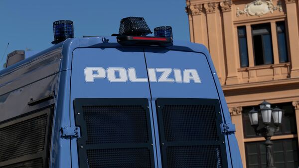 Машина итальянской полиции - Sputnik Беларусь