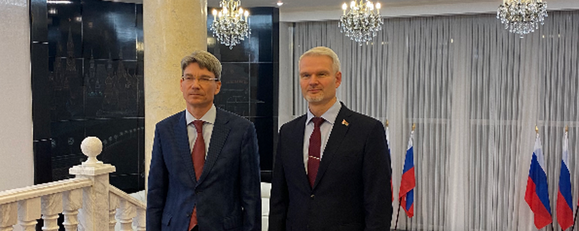 Мерапрыемства Еўразійская бяспека – выклікі і перспектывы было арганізавана пасольствам Беларусі ў Каралеўстве Бельгія сумесна з пасольствам Расіі - Sputnik Беларусь, 1920, 28.11.2025