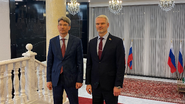 Мерапрыемства Еўразійская бяспека – выклікі і перспектывы было арганізавана пасольствам Беларусі ў Каралеўстве Бельгія сумесна з пасольствам Расіі - Sputnik Беларусь