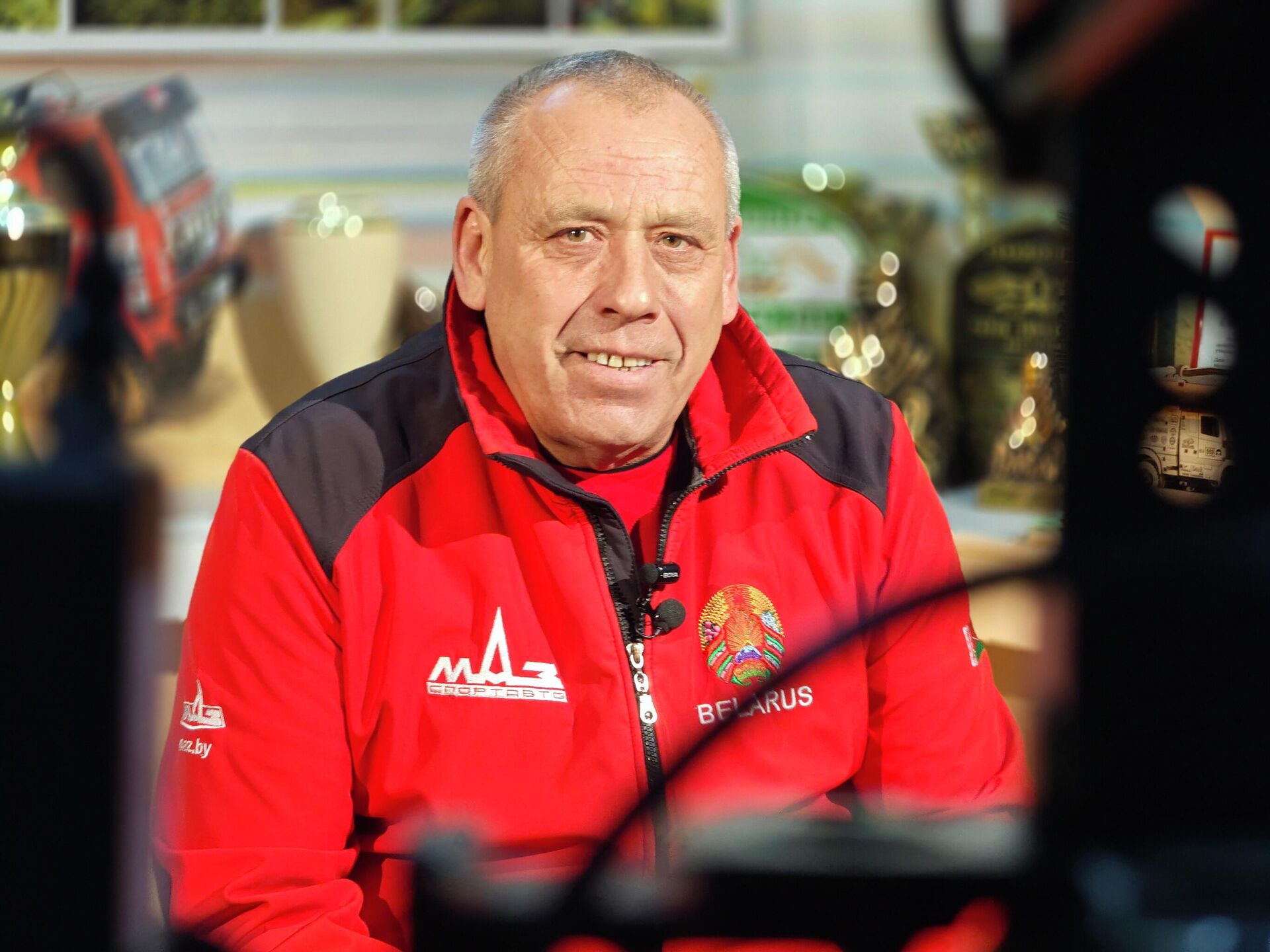 Один из первых пилотов команды МАЗ-СПОРТавто Александр Василевский