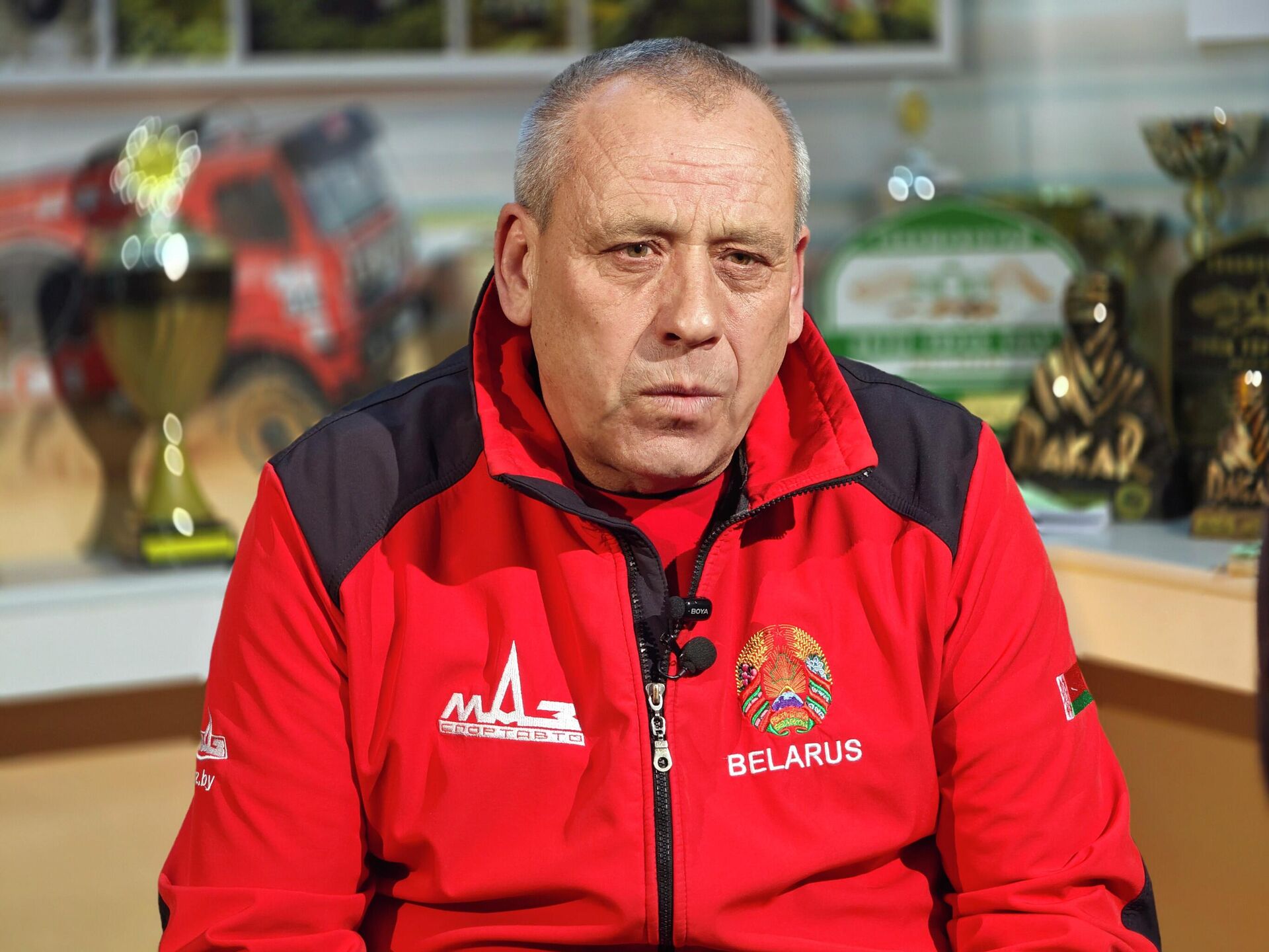 Один из первых пилотов команды МАЗ-СПОРТавто Александр Василевский