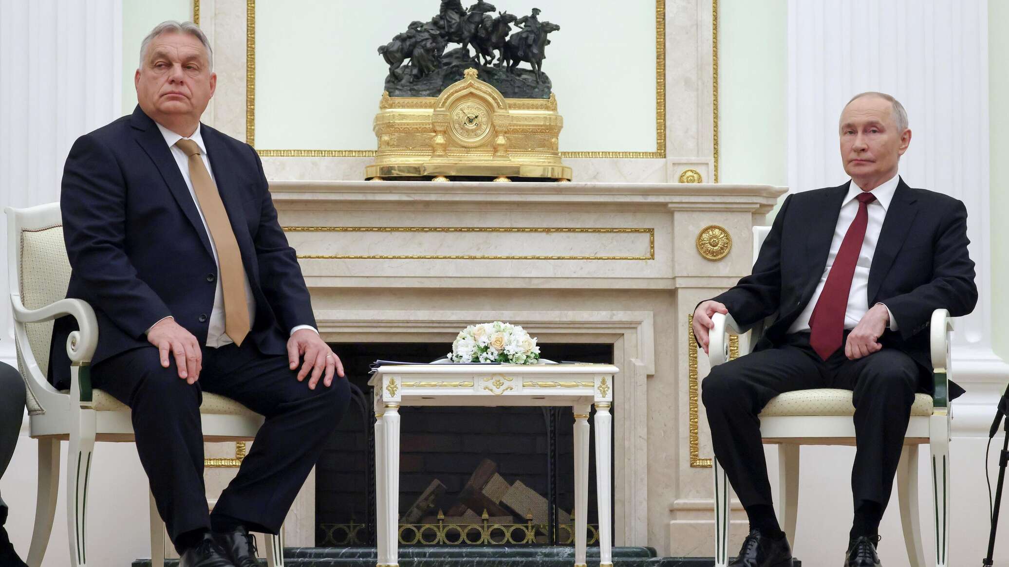 Переговоры Путина и Орбана продолжались почти 4 часа Переговоры Путина и Орбана продолжались почти 4 часа