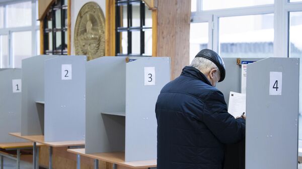 Парламентские выборы в Кыргызстане - Sputnik Беларусь