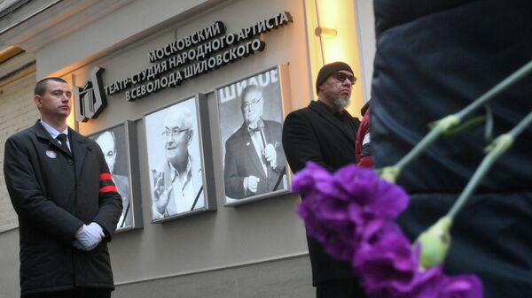 Прощание с народным артистом Всеволодом Шиловским в Москве - Sputnik Беларусь