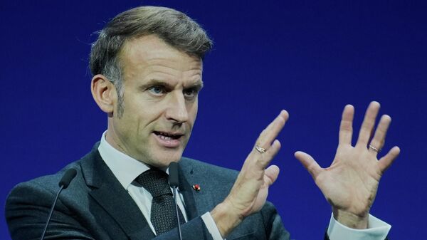 Президент Франции Эммануэль Макрон - Sputnik Беларусь