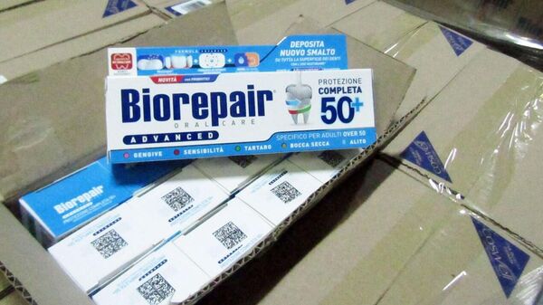 Груз зубной пасты - Sputnik Беларусь