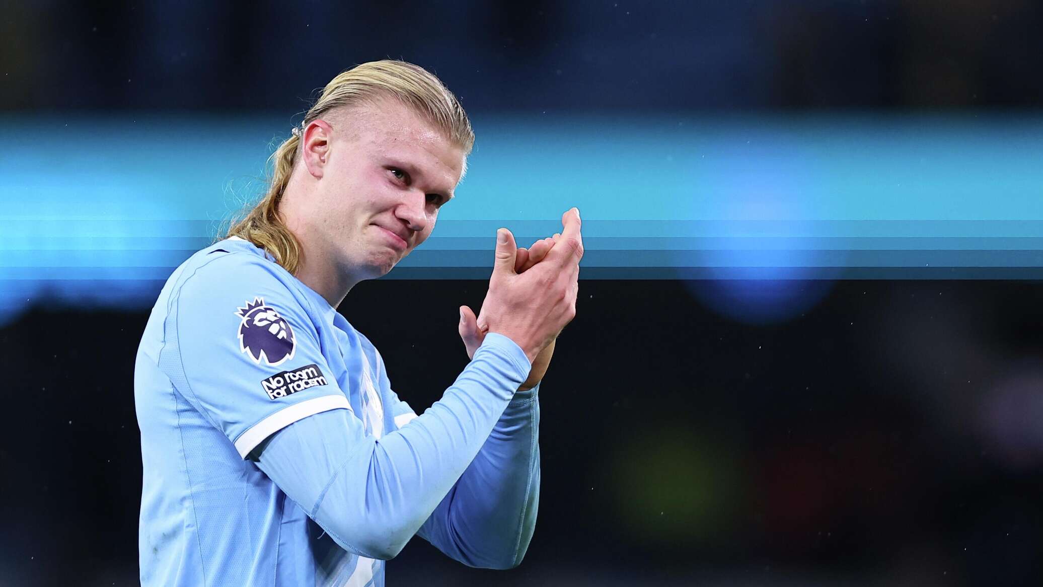 Холанд забил 100 голов быстрее всех в истории Английской премьер-лиги