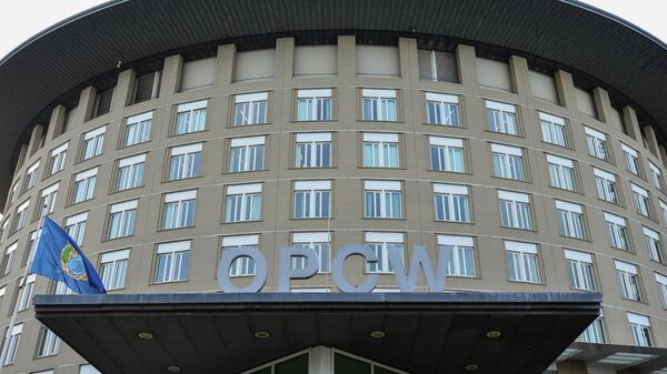 Вид на здание ОЗХО в Гааге - Sputnik Беларусь