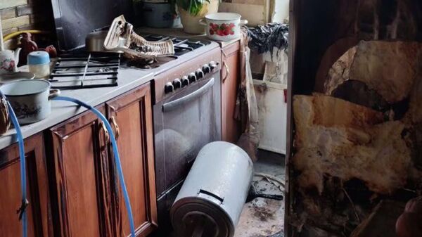 На месте взрыва - Sputnik Беларусь