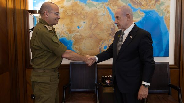 Роман Гофман и Биньямин Нетаньяху - Sputnik Беларусь