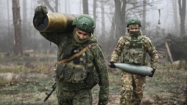 Боевая работа 73-й артбригады группировки войск Запад - Sputnik Беларусь