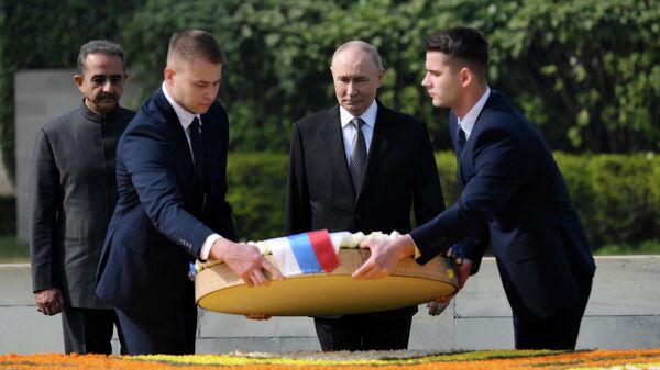 Государственный визит президента РФ Владимира Путина в Индию - Sputnik Беларусь