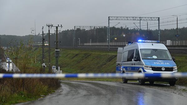 Железная дорога в Польше, архивное фото - Sputnik Беларусь