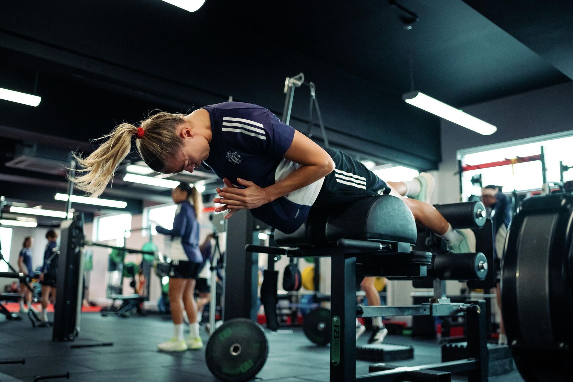 Тренировка в тренажерном зале - Sputnik Беларусь, 1920, 07.12.2025