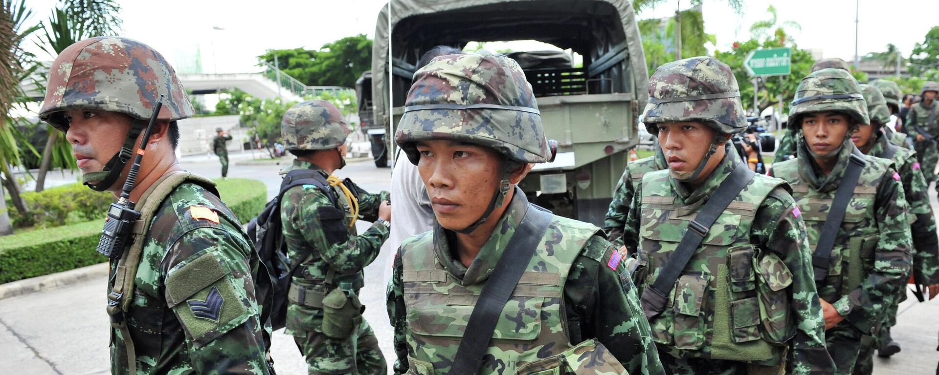 Салдаты тайскай арміі - Sputnik Беларусь, 1920, 08.12.2025