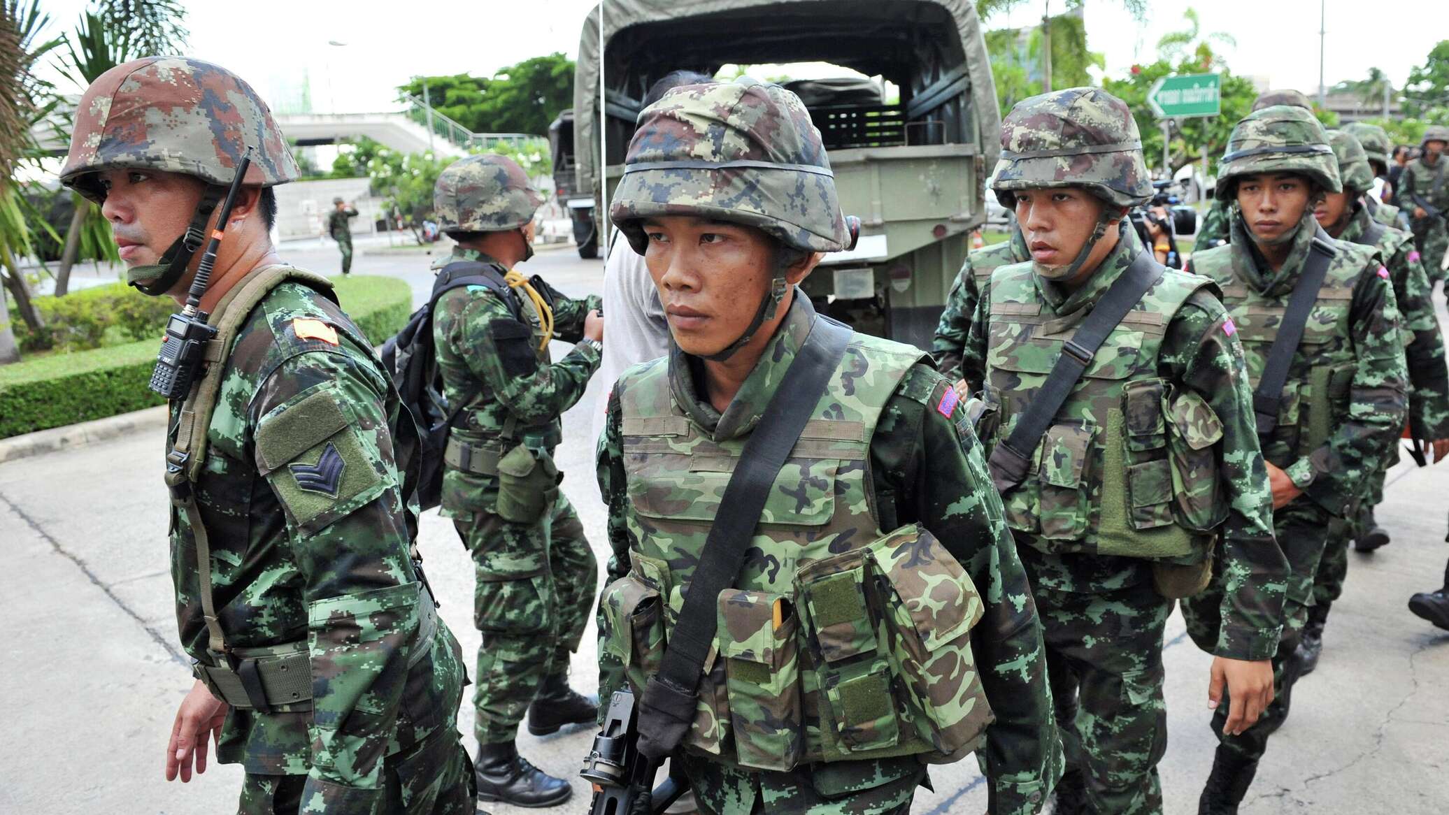 Боестолкновения проходят на границе Таиланда и Камбоджи
