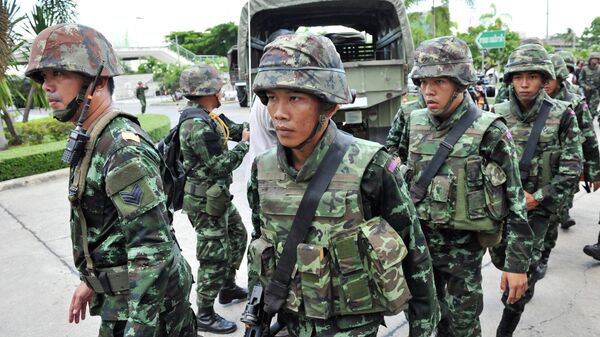 Салдаты тайскай арміі - Sputnik Беларусь