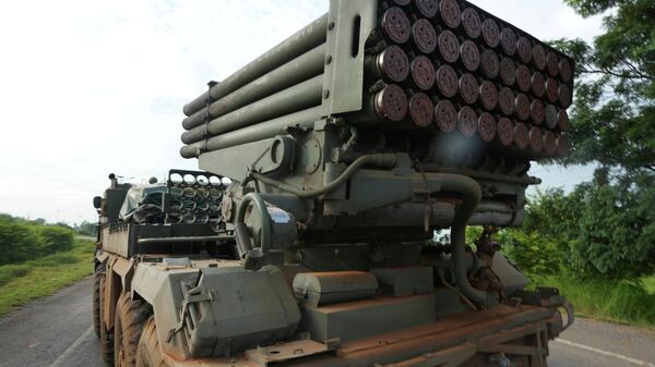 Военная машина. Конфликт Таиланда и Камбоджи, архивное фото - Sputnik Беларусь